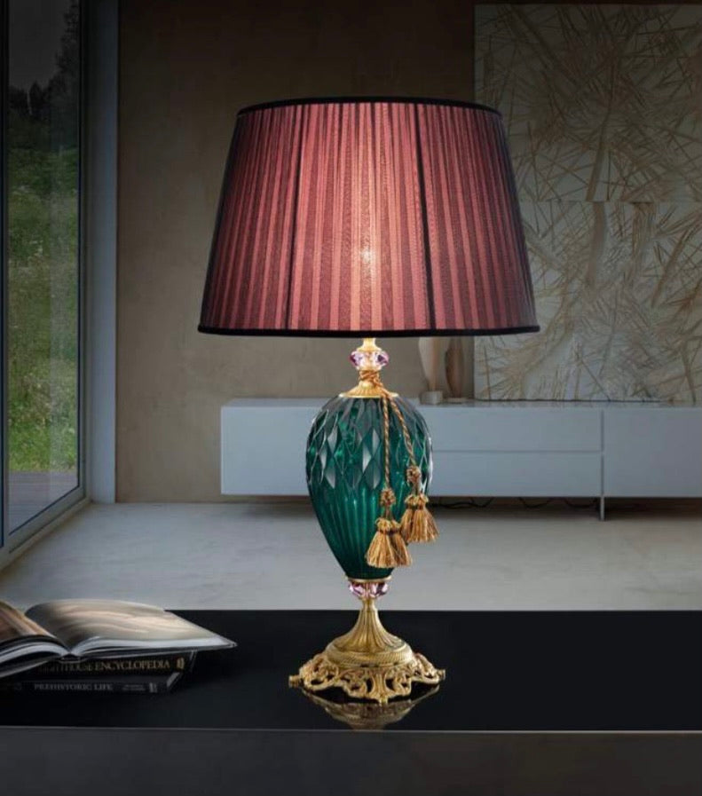 Murano Diamond 1-Light Table Lamp